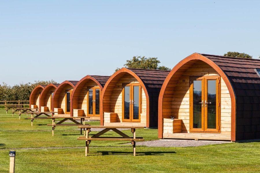 Mẫu nhà lắp ghép mái vòm đẹp, ấn tượng, thu hút