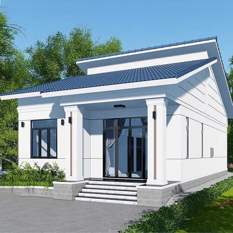 Mẫu nhà ống cấp 4 đẹp 5x20 đầy đủ công năng