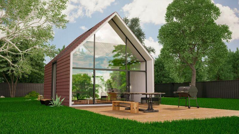 Lên kế hoạch và thiết kế nhà tiền chế 2 mái đầy đủ công năng