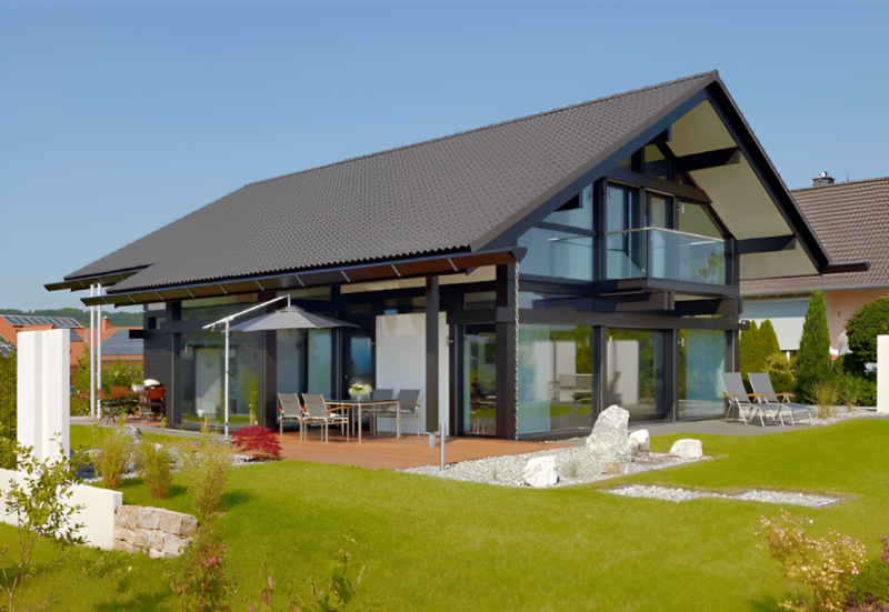 Nhà tiền chế 2 mái đề cao tính thẩm mỹ và công năng