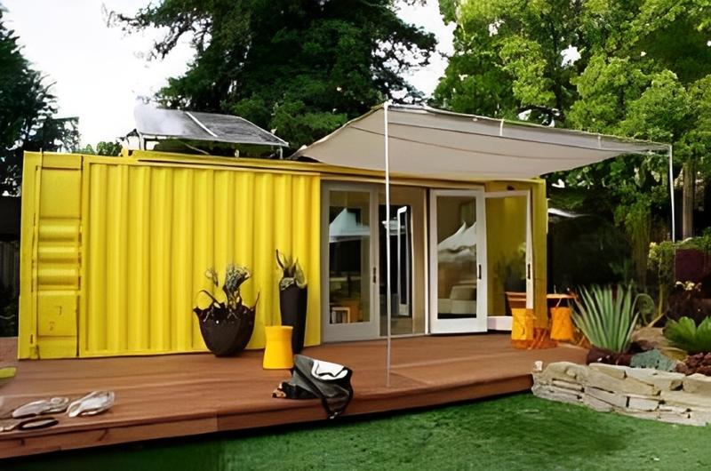 Mẫu nhà lắp ghép 50 triệu 2 phòng ngủ đơn giản 