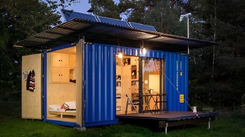 Xây dựng nhà tiền chế 2 phòng ngủ với giá 50 triệu 