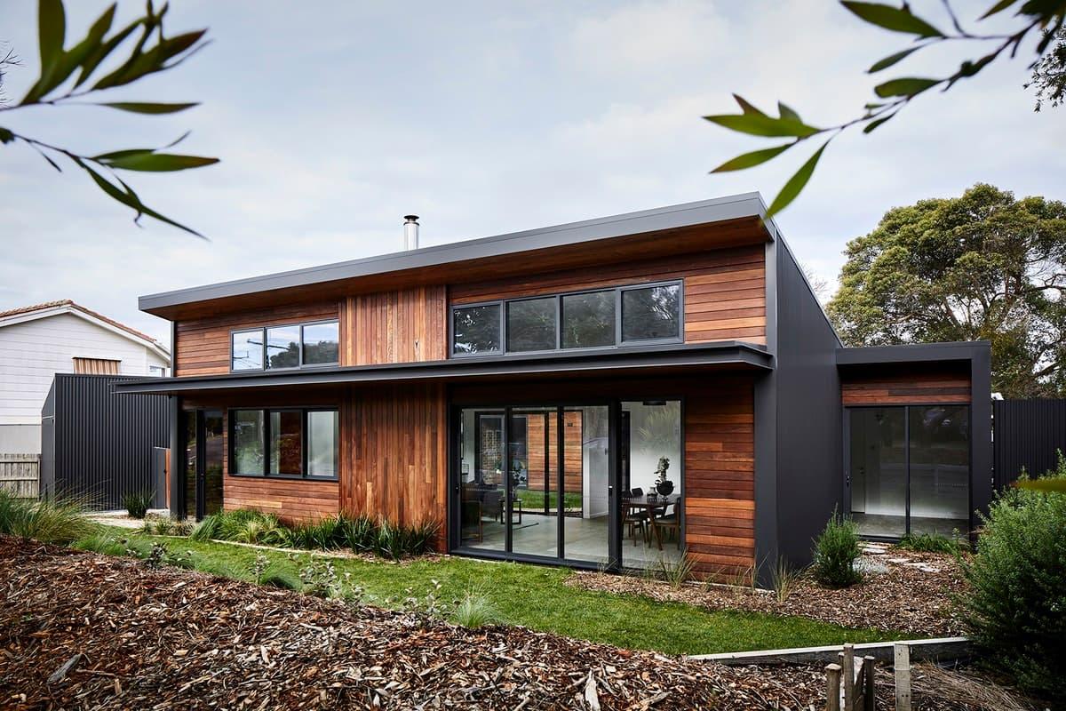 Mẫu nhà tiền chế 2 tầng hiện đại, bền vững và tiết kiệm chi phí