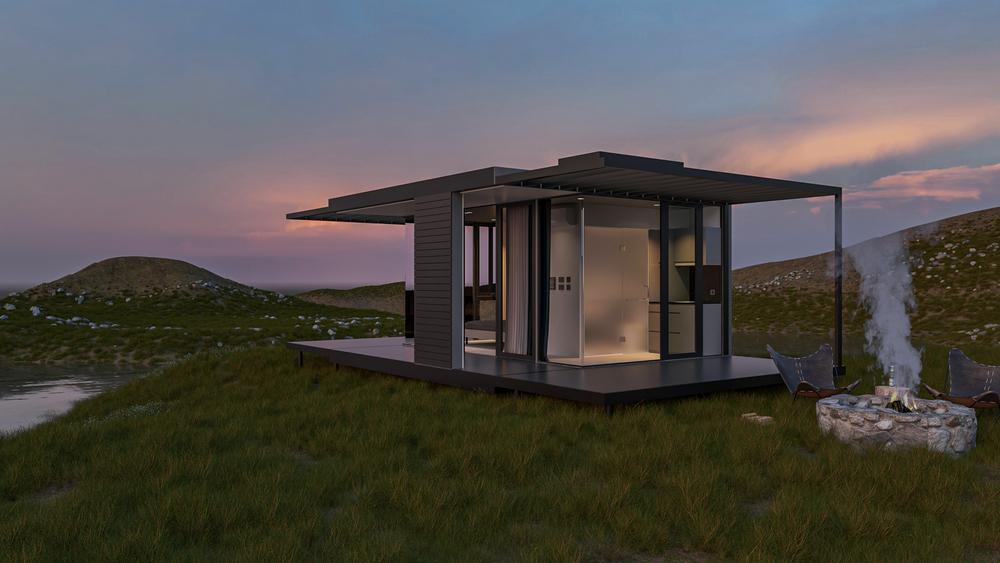 Mẫu nhà lắp ghép 200 triệu nhỏ gọn, thông thoáng, dễ thi công