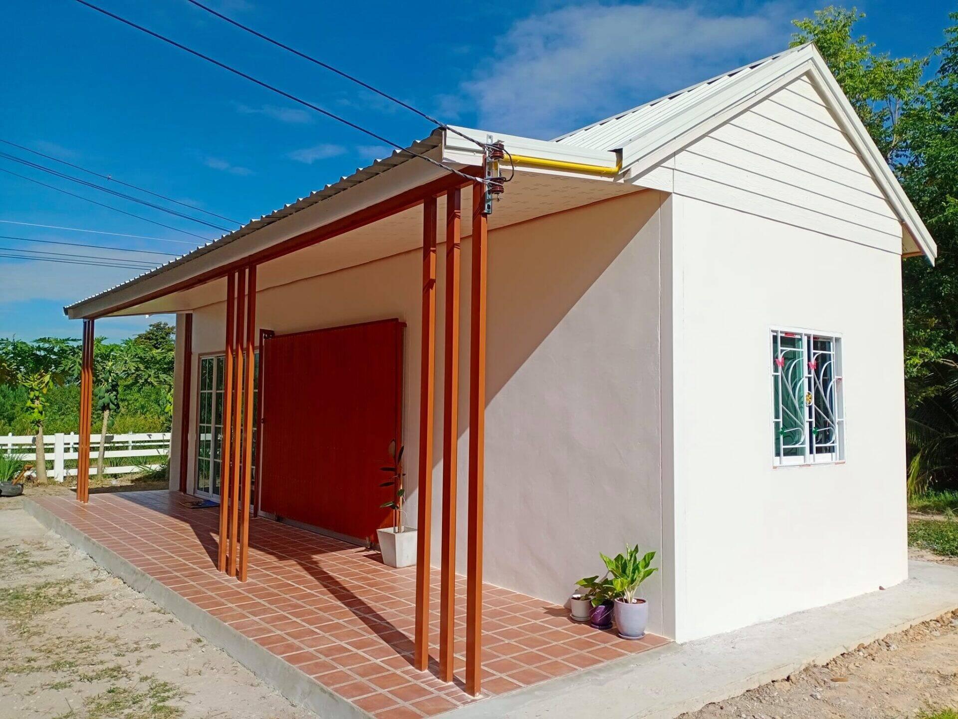 Mẫu xây nhà tiền chế 30 triệu ở nông thôn