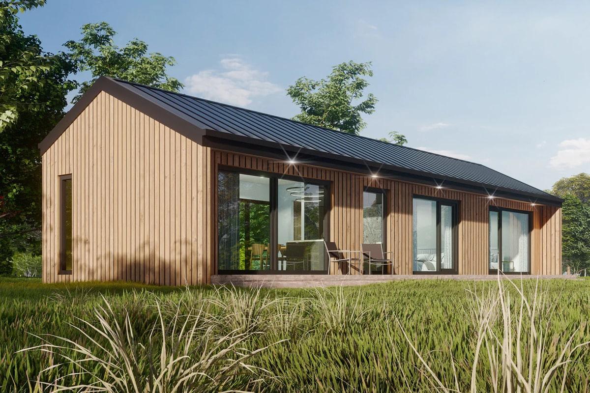 Mẫu nhà lắp ghép 300 triệu đẹp mắt, kết cấu chắc chắn, dễ thi công