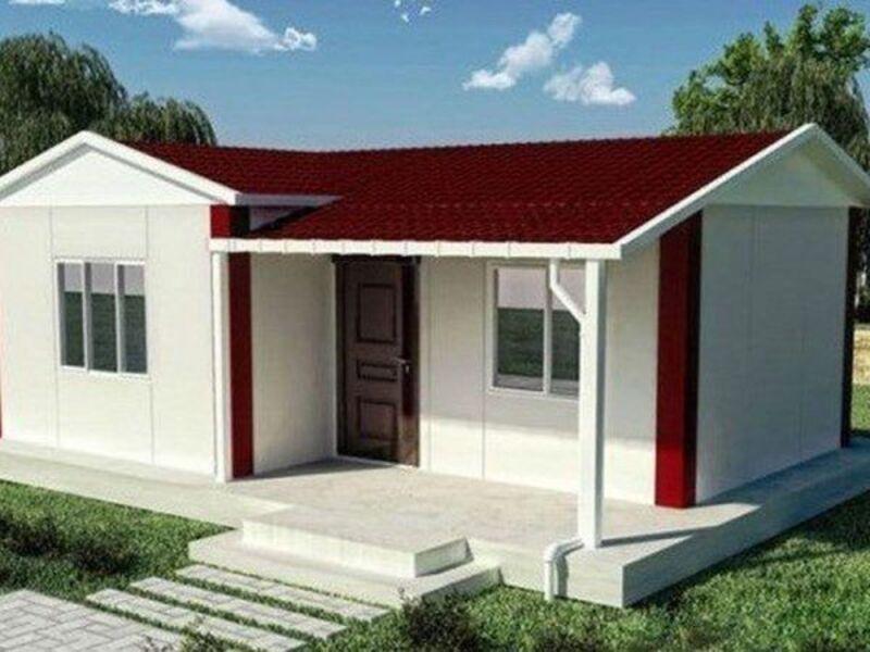 Mẫu nhà tiền chế cấp 4 mái tôn giá rẻ, đơn giản, thi công nhanh chóng