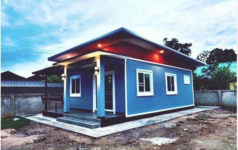 Mẫu nhà tiền chế cấp 4 giá 50 triệu đẹp ở nông thôn