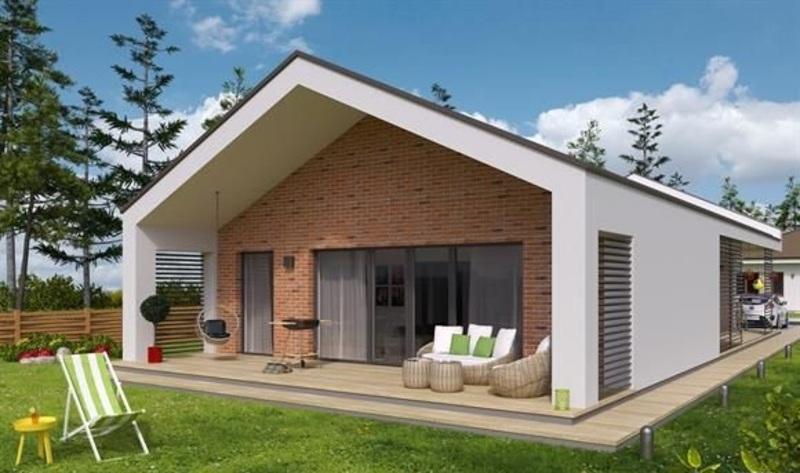 Mẫu nhà tiền chế cấp 4 đơn giản vẫn đảm bảo đầy đủ công năng cho sinh hoạt hàng ngày