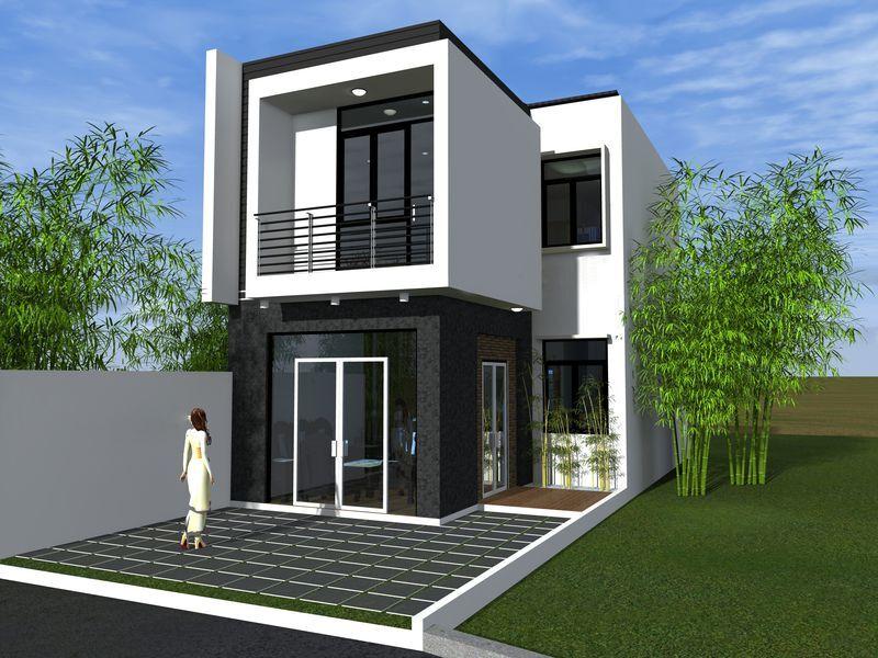 Mẫu xây nhà 1 trệt 1 lầu 500 triệu với thiết kế thông thoáng và hiện đại