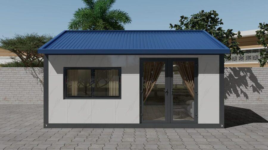 Xây nhà lắp ghép bằng tấm panel có khả năng cách nhiệt tốt và độ bền cao