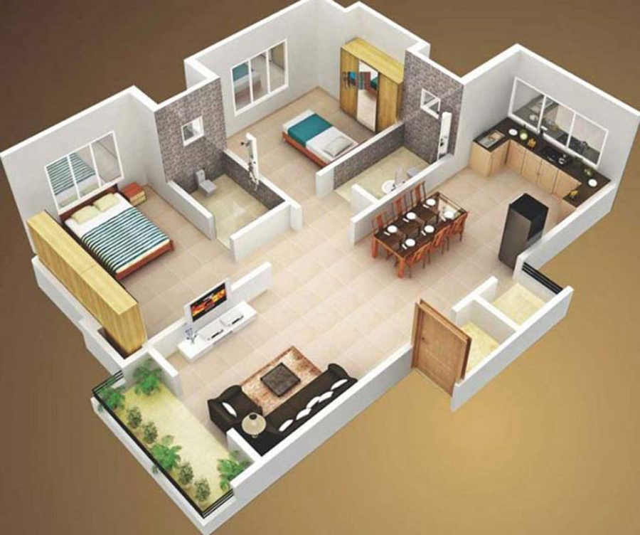 Tối ưu thiết kế và diện tích sử dụng khi xây nhà cấp 4 đẹp giá rẻ 100 triệu