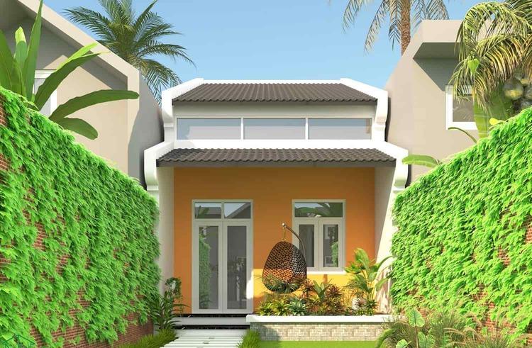 Mẫu nhà cấp 4 đẹp 5x20 mái tôn giá rẻ, đẹp, tiện nghi