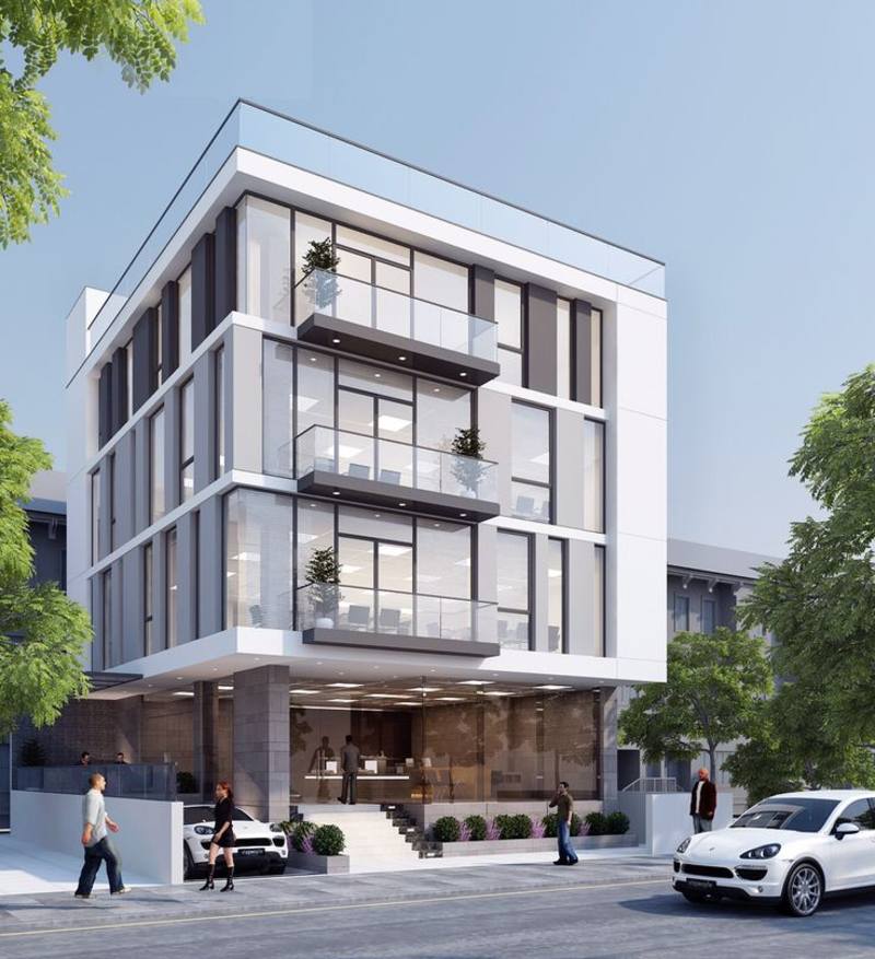 Mẫu thiết kế tòa nhà văn phòng đẹp, hiện đại và tối ưu không gian làm việc