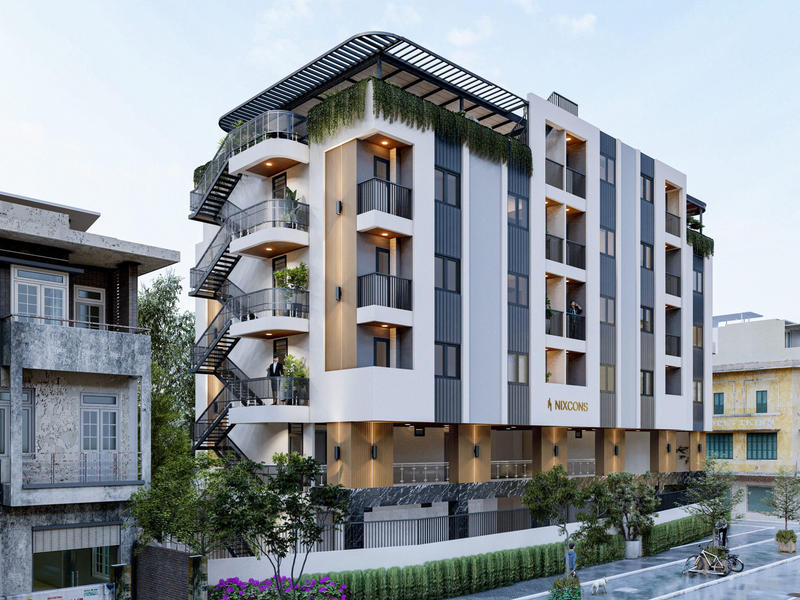 Mẫu nhà trọ chung cư đẹp, hiện đại thiết kế không gian mở