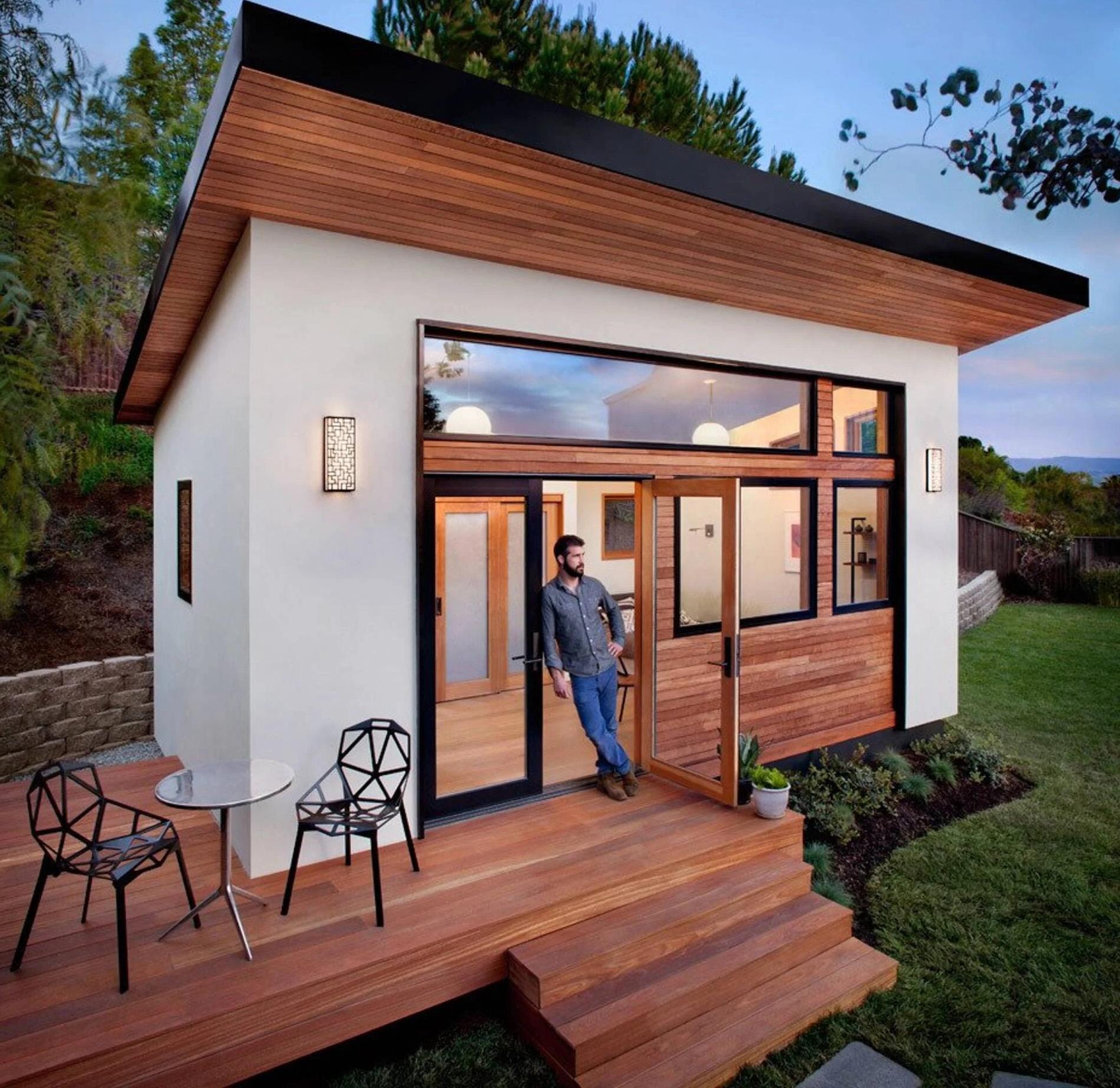 Mẫu nhà lắp ghép 1 mái đẹp tinh tế, phù hợp vùng nông thôn