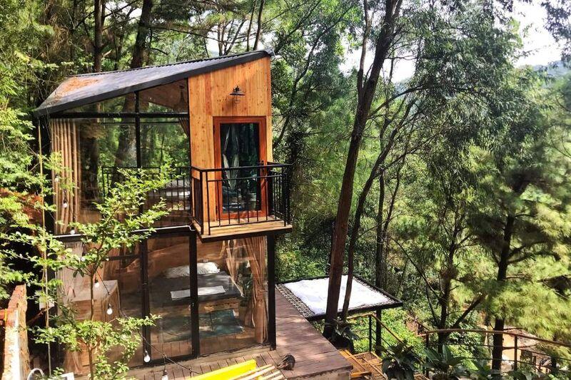 Mẫu nhà lắp ghép 2 tầng được ứng dụng trong lĩnh vực homestay