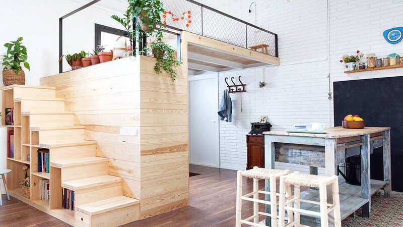 Ưu tiên sử dụng nội thất đơn giản, tinh gọn cho nhà lắp ghép 2 tầng