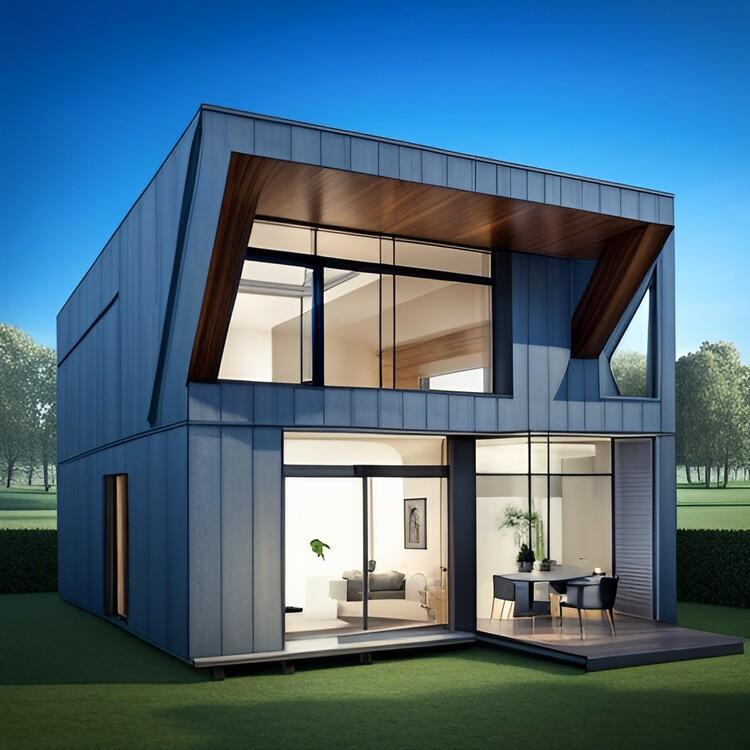 Mẫu nhà lắp ghép 200 triệu 2 tầng với nội thất hiện đại