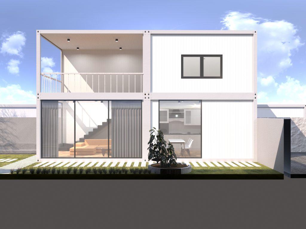 Mẫu nhà lắp ghép 200 triệu đơn giản, chi phí hợp lý, đảm bảo công năng