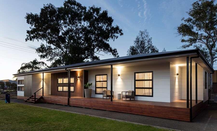 Mẫu nhà lắp ghép 3 phòng ngủ đẹp, thoáng đãng, tiện nghi