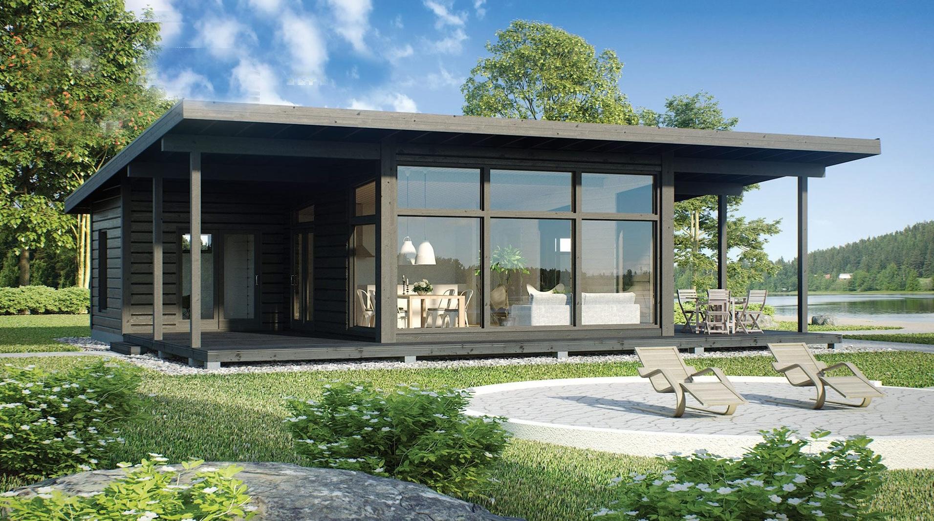 Mẫu nhà lắp ghép 500 triệu sang trọng, tiết kiệm thời gian thi công