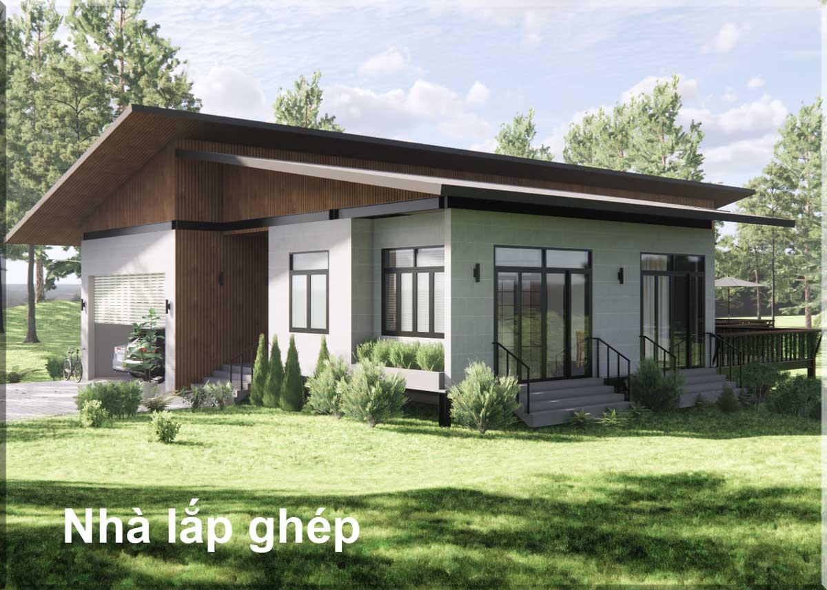 Xu hướng thiết kế nhà lắp ghép 2026