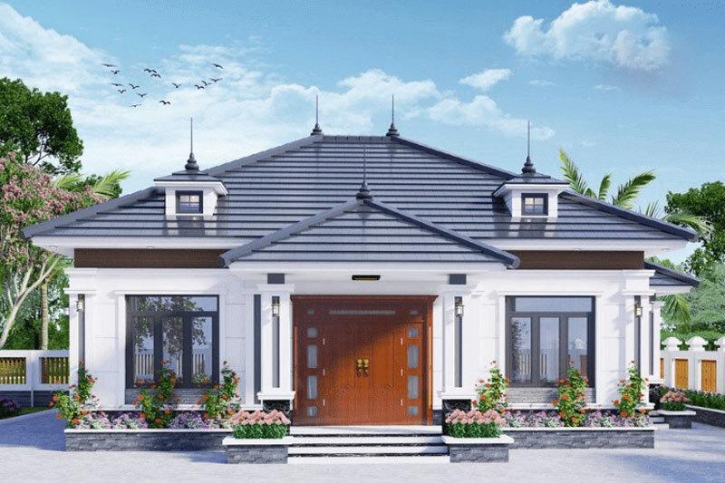 Nhà mái Nhật được phân loại thành nhà mái ngói dốc và nhà mái ngói bằng