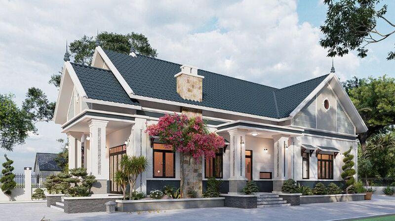 Mẫu nhà mái Thái hiện đại, chuẩn xu hướng 2025