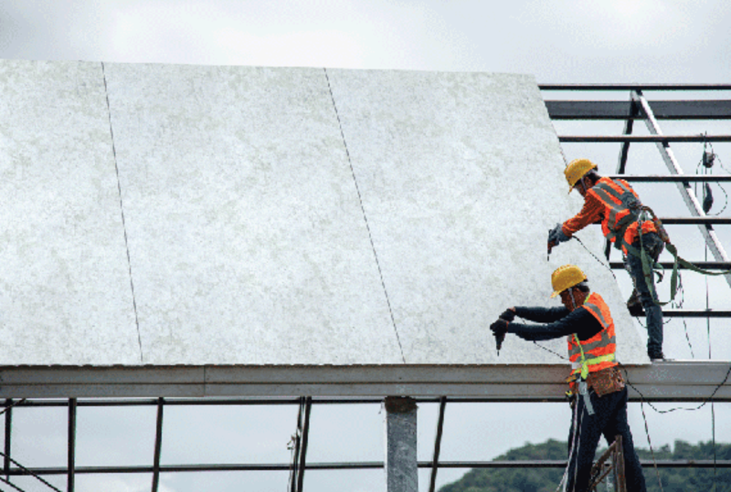Đổ mái bằng bê tông nhẹ là giải pháp xây dựng giúp giảm tải trọng cho công trình