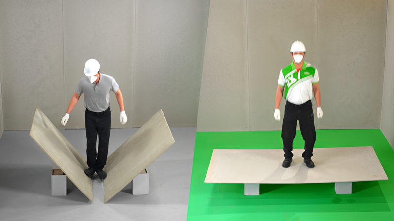 Tấm xi măng cemboard Duraflex Low Carbon có độ bền vượt trội và khả năng chịu lực tốt