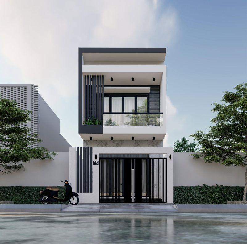 Lựa chọn các mẫu thiết kế nhà 1 trệt 1 lầu 5x15 đơn giản sẽ giúp tối ưu chi phí 