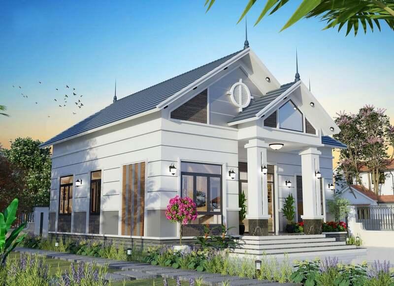 Mẫu nhà cấp 4 mái Thái 8x12m hiện đại, lý tưởng cho gia đình trẻ