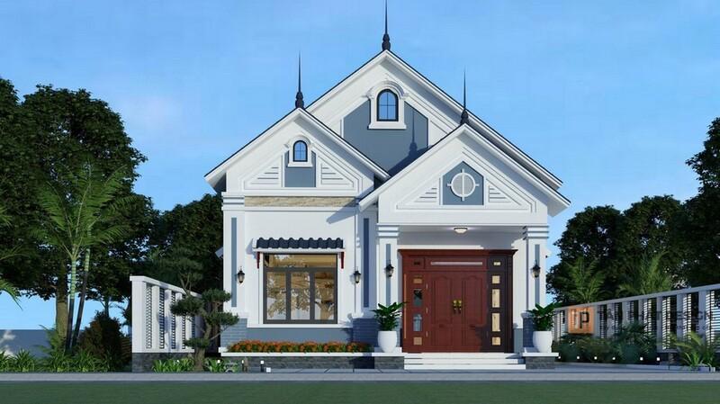 Lựa chọn vật liệu xây mẫu nhà cấp 4 mái thái 8x12m phù hợp