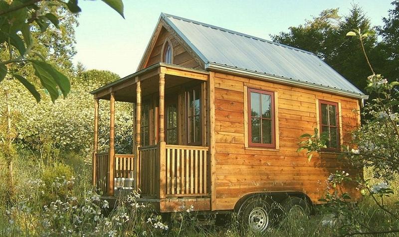 Mẫu nhà gỗ cấp 4 nhỏ đẹp, hiện đại pha chút cổ điển ấn tượng