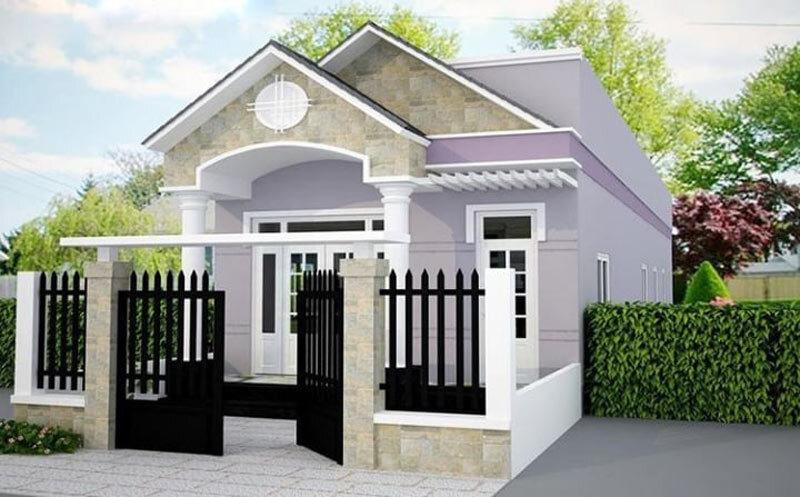 Mẫu nhà cấp 4 mái Thái 5×20 giá 200 triệu thiết kế thoáng đãng, phù hợp vùng nông thôn