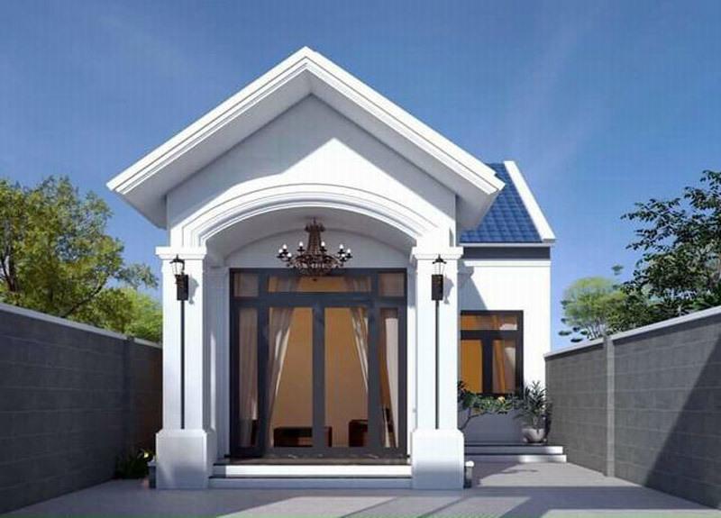 Nhà cấp 4 chữ L mái Thái 5x20m đẹp tinh tế, hợp xu hướng hiện đại