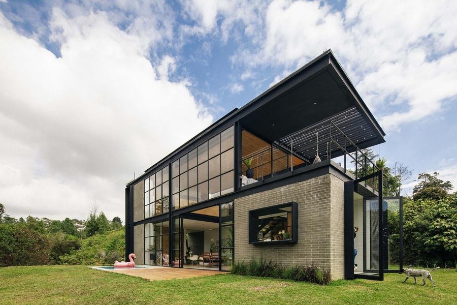 Mẫu thiết kế nhà cấp 4 khung thép chịu lực cao