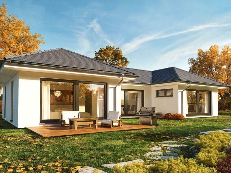 Mẫu nhà chữ U phong cách châu Âu hiện đại, tối ưu ánh sáng và không gian