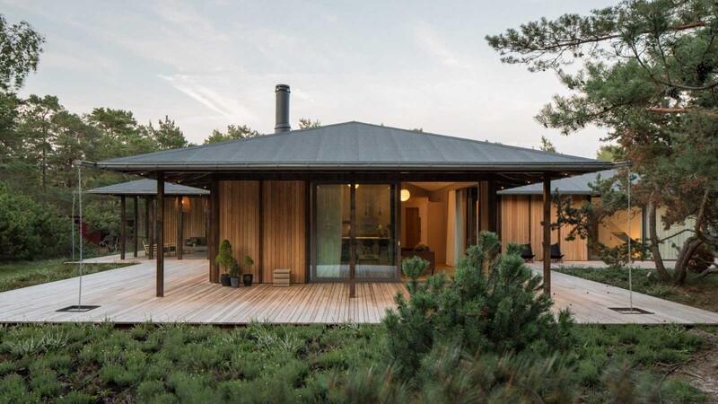 Mẫu nhà gỗ cấp 4 đơn giản, hiện đại, tinh tế