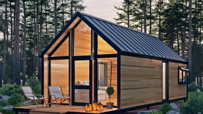 Mẫu nhà gỗ nhỏ đẹp nhưng vẫn đầy đủ công năng