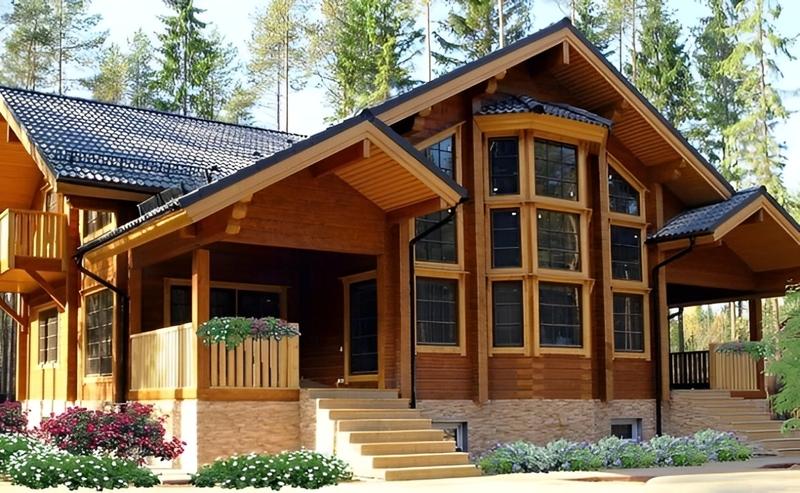 Mẫu nhà gỗ xoan bền đẹp, phù hợp với nhiều phong cách thiết kế khác nhau