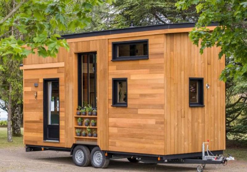 Mẫu nhà gỗ di động đẹp, hiện đại