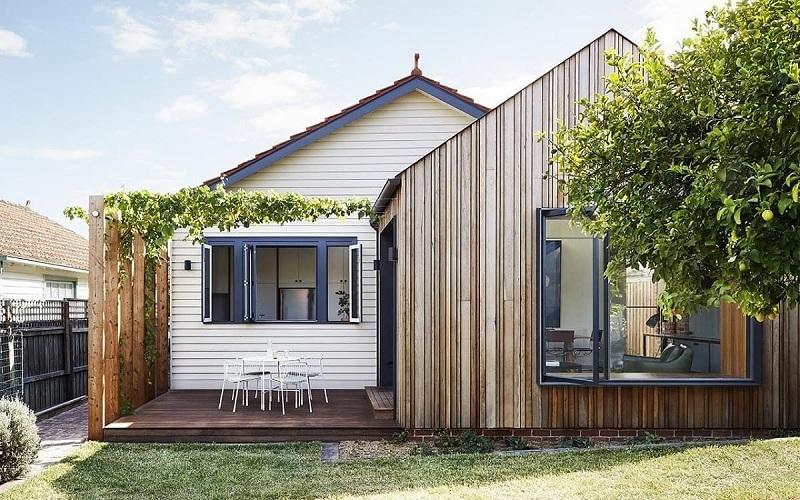 Mẫu nhà gỗ 2 gian đẹp, đơn giản, giá rẻ, được nhiều gia chủ lựa chọn