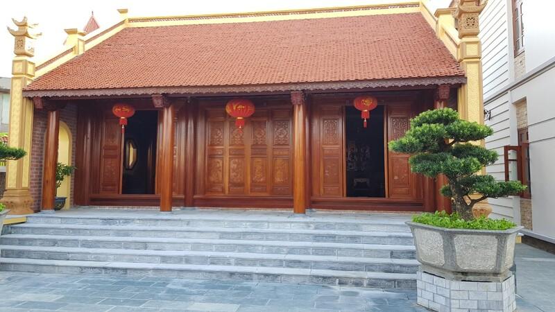 Mẫu nhà gỗ 3 gian đẹp, cổ điển, thấm đẫm văn hoá Việt Nam 