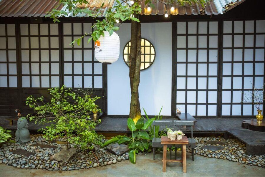 Mẫu thiết kế sân vườn phong cách Nhật Bản đẹp, bố cục hài hoà, tạo cảm giác thư thái