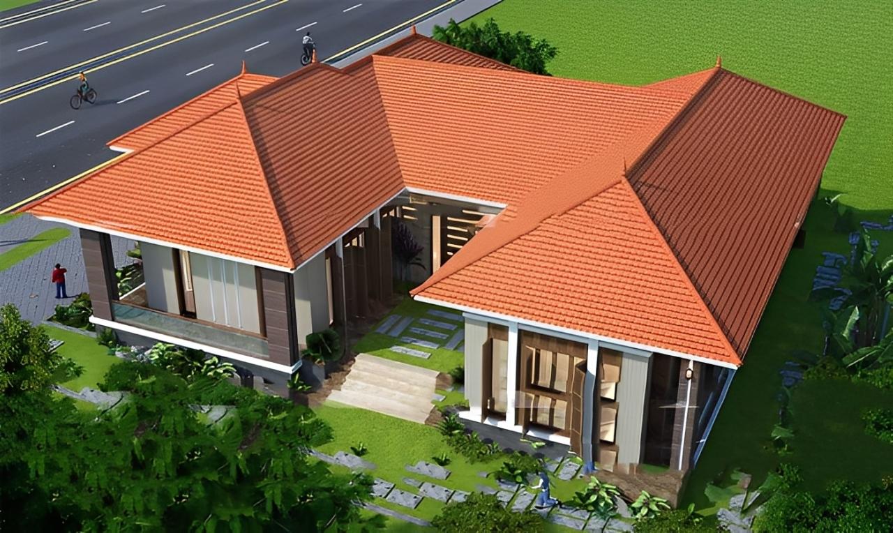 Ưu điểm nổi bật của mẫu nhà chữ U cấp 4