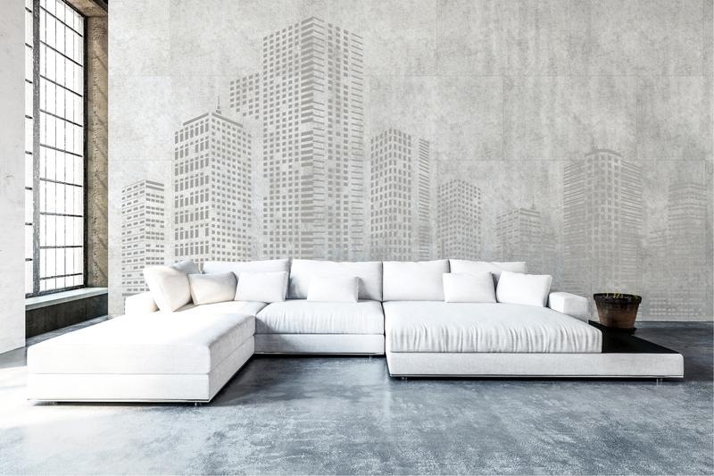 Vách ngăn phòng khách bằng bê tông nhẹ có độ bên cao, cách nhiệt và chịu ẩm hiệu quả