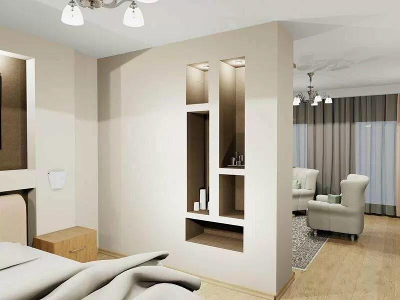 Vách ngăn phòng khách bằng thạch cao có khả năng cách âm và chống cháy hiệu quả