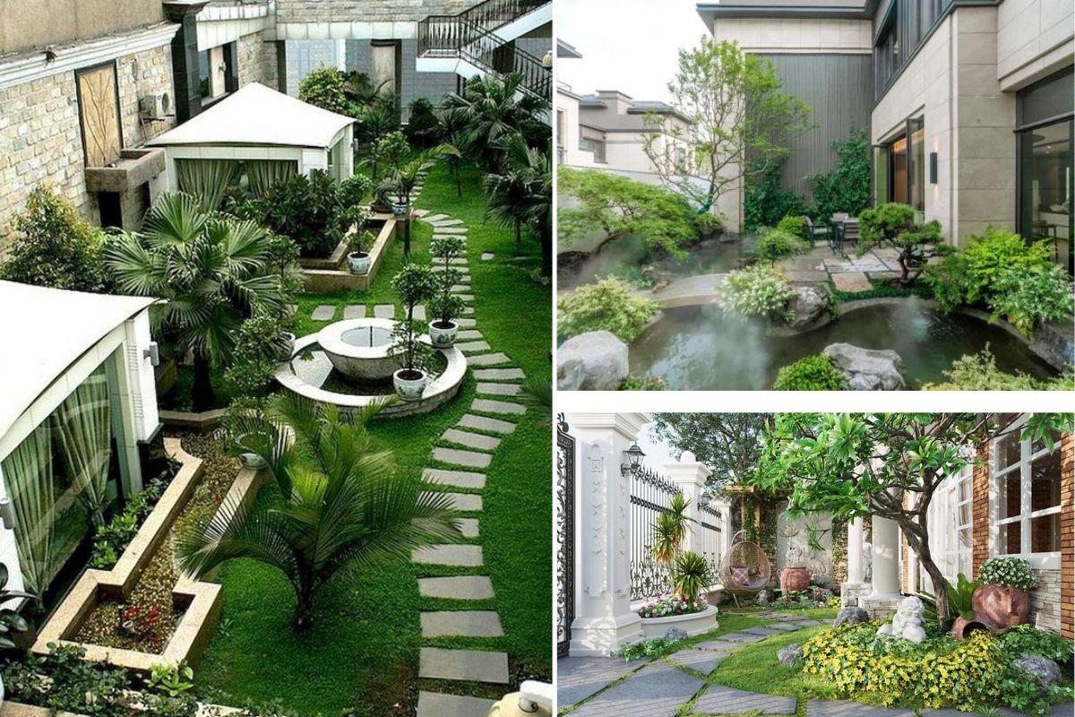 Thiết kế sân vườn để có một không gian sống đẹp mắt, tiện nghi và thoáng mát